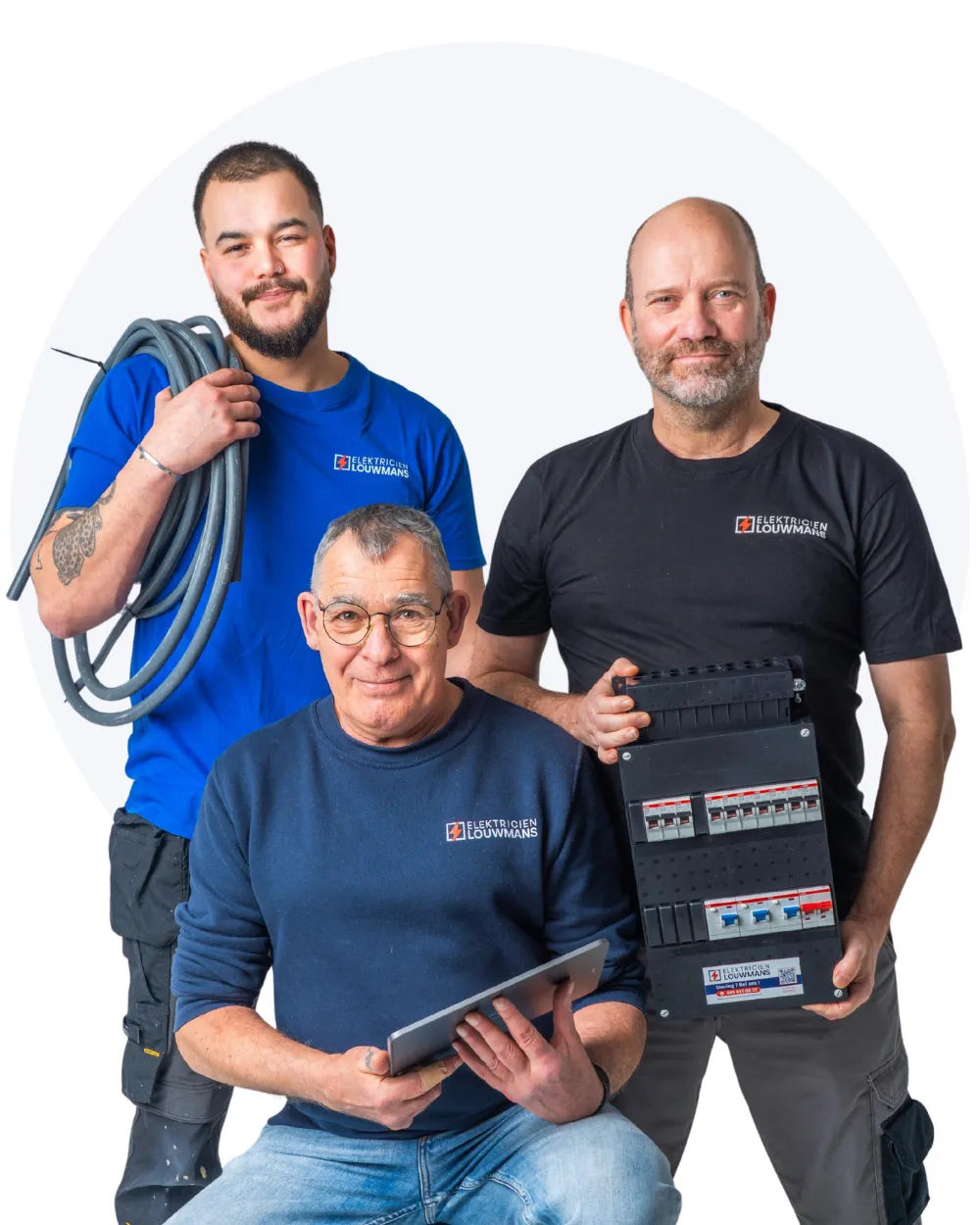 Gecertificeerde elektricien uit Home concept